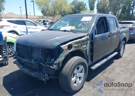 2012 Nissan Frontier Sv z USA, uszkodzony, nr VIN 1N6AD0ER3CC452220